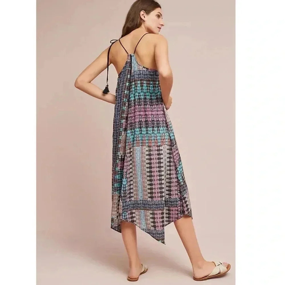 Anthropologie Akemi + Kin Riviera Tassle Midi Dress - Picture 3 of 7